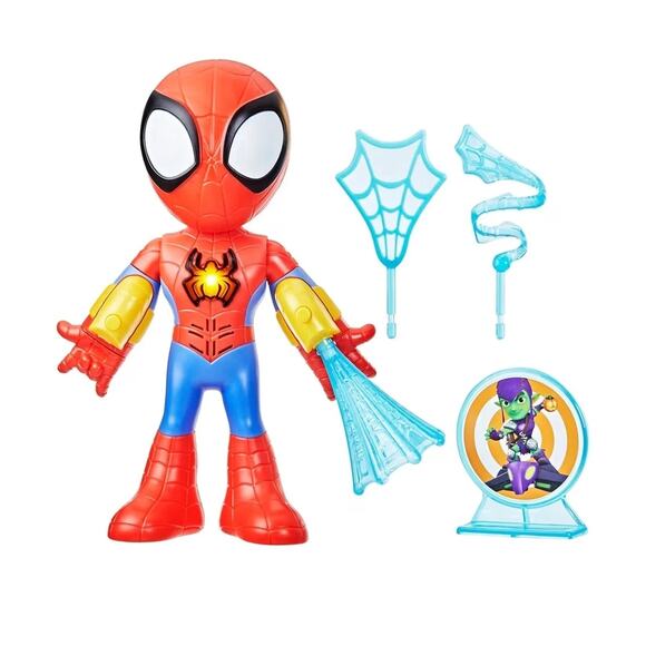 Marvel Spidey And His Amazing Friends Electronic Suit Up Spidey Action Figure - Picture 3 of 3